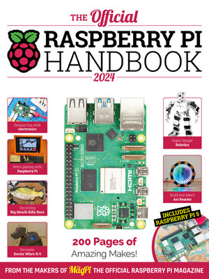 cover image of The Official Raspberry Pi Handbook 2024